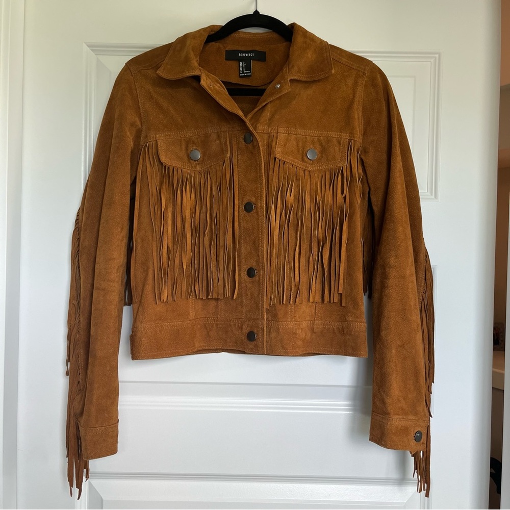 Forever 21 Frayed Jacket